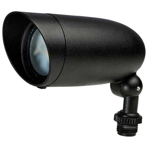 Flood Light Nuvo 62-1197 LED Landscape Flood - 6 Watt - Matte Black Finish - 3000K - 120 Volt Nuvo