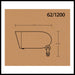 Flood Light Nuvo 62-1200 LED Landscape Flood 6W - Bronze Finish - 3000K Nuvo