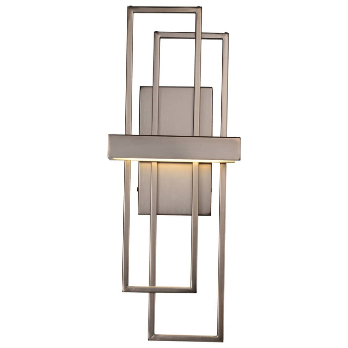 Sconce Nuvo 62-125 Frame - 1 Module Wall Sconce with Frosted Glass - Hazel Bronze Finish Nuvo