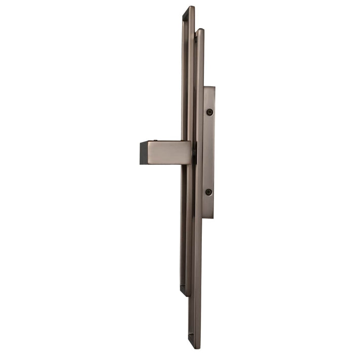 Sconce Nuvo 62-125 Frame - 1 Module Wall Sconce with Frosted Glass - Hazel Bronze Finish Nuvo