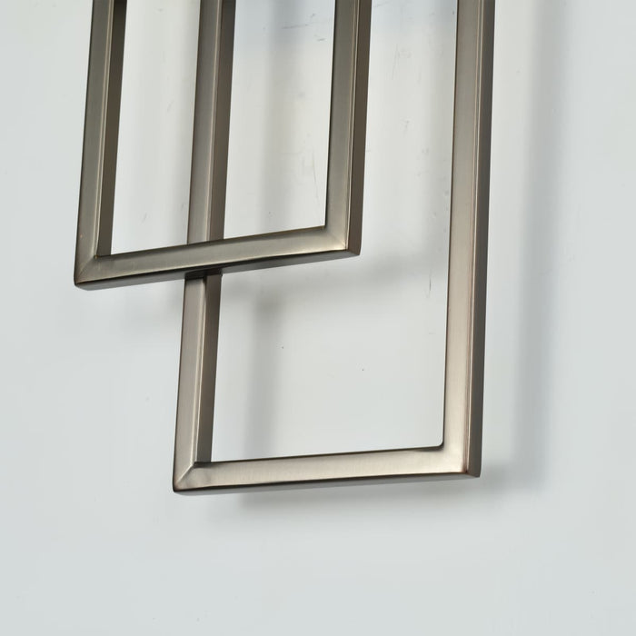 Sconce Nuvo 62-125 Frame - 1 Module Wall Sconce with Frosted Glass - Hazel Bronze Finish Nuvo