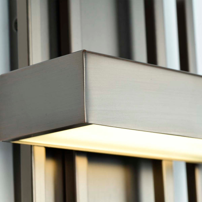 Sconce Nuvo 62-125 Frame - 1 Module Wall Sconce with Frosted Glass - Hazel Bronze Finish Nuvo