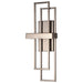 Sconce Nuvo 62-125 Frame - 1 Module Wall Sconce with Frosted Glass - Hazel Bronze Finish Nuvo