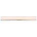 Vanity Nuvo 62-1329 Jackson - LED Large Vanity - Brushed Nickel Finish with White Acrylic Nuvo