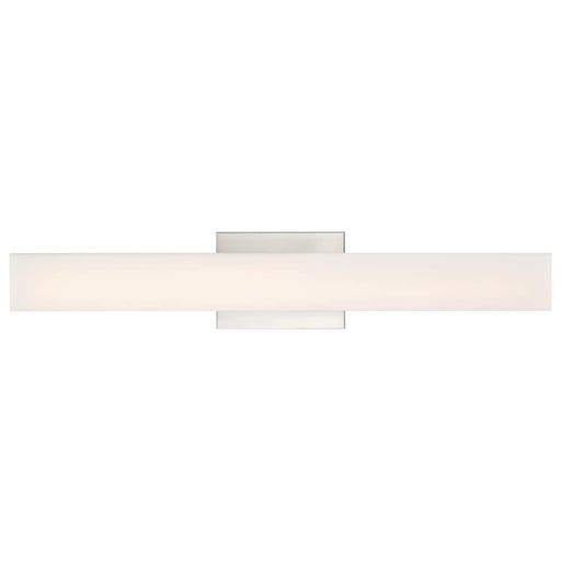 Vanity Nuvo 62-1331 Jess - LED Medium Vanity - Brushed Nickel Finish with White Acrylic Nuvo