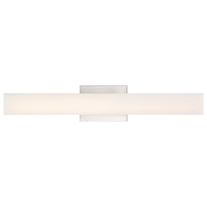 Vanity Nuvo 62-1331 Jess - LED Medium Vanity - Brushed Nickel Finish with White Acrylic Nuvo