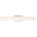 Vanity Nuvo 62-1331 Jess - LED Medium Vanity - Brushed Nickel Finish with White Acrylic Nuvo