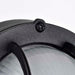 Bulk Head Nuvo 62-1389 LED Small Oval Bulk Head Fixture - Black Finish with White Glass Nuvo