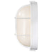 Bulk Head Nuvo 62-1390 LED Oval Bulk Head Fixture - White Finish with White Glass Nuvo