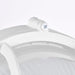 Bulk Head Nuvo 62-1390 LED Oval Bulk Head Fixture - White Finish with White Glass Nuvo