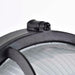 Bulk Head Nuvo 62-1391 LED Oval Bulk Head Fixture - Black Finish with White Glass Nuvo