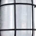 Bulk Head Nuvo 62-1391 LED Oval Bulk Head Fixture - Black Finish with White Glass Nuvo