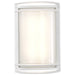 Bulk Head Nuvo 62-1393 LED Rectangular Bulk Head Fixture - White Finish with White Glass Nuvo