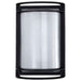 Bulk Head Nuvo 62-1394 LED Rectangular Bulk Head Fixture - Black Finish with White Glass Nuvo