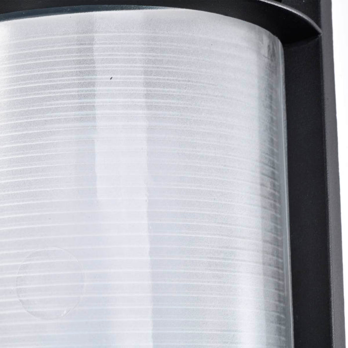Bulk Head Nuvo 62-1394 LED Rectangular Bulk Head Fixture - Black Finish with White Glass Nuvo