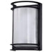Bulk Head Nuvo 62-1394 LED Rectangular Bulk Head Fixture - Black Finish with White Glass Nuvo