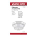 Bulk Head Nuvo 62-1399 LED Spider Cage Fixture - White Finish with Frosted Glass Nuvo