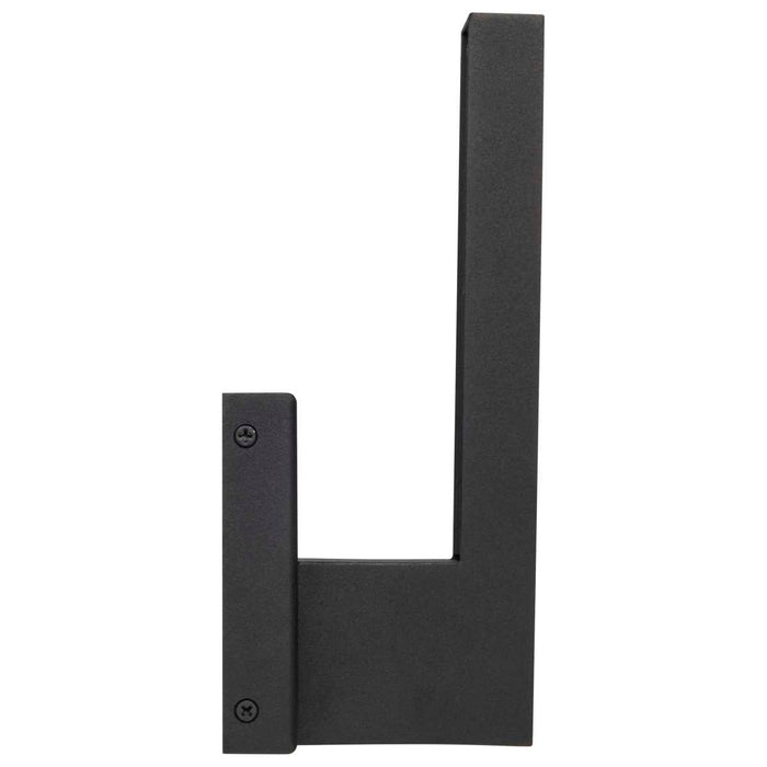 Sconce Nuvo 62-1425 Raven LED Outdoor Sconce - 10 Inch - Textured Matte Black Finish - 8 Watts - 3000K Nuvo