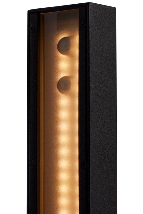 Sconce Nuvo 62-1425 Raven LED Outdoor Sconce - 10 Inch - Textured Matte Black Finish - 8 Watts - 3000K Nuvo