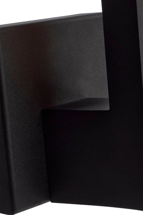 Sconce Nuvo 62-1425 Raven LED Outdoor Sconce - 10 Inch - Textured Matte Black Finish - 8 Watts - 3000K Nuvo