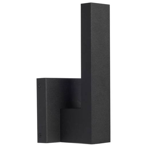 Sconce Nuvo 62-1425 Raven LED Outdoor Sconce - 10 Inch - Textured Matte Black Finish - 8 Watts - 3000K Nuvo