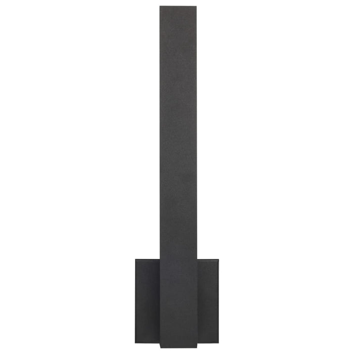 Sconce Nuvo 62-1426 Raven LED Outdoor Sconce - 18 Inch - Textured Matte Black Finish - 15 Watts - 3000K Nuvo