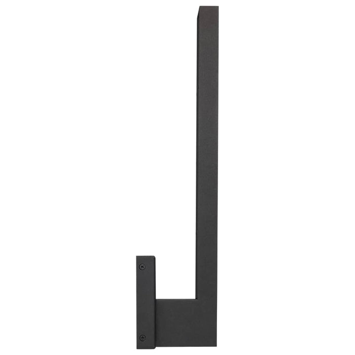 Sconce Nuvo 62-1426 Raven LED Outdoor Sconce - 18 Inch - Textured Matte Black Finish - 15 Watts - 3000K Nuvo