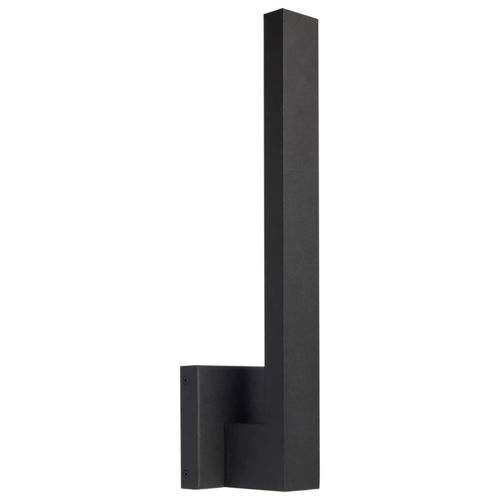 Sconce Nuvo 62-1426 Raven LED Outdoor Sconce - 18 Inch - Textured Matte Black Finish - 15 Watts - 3000K Nuvo