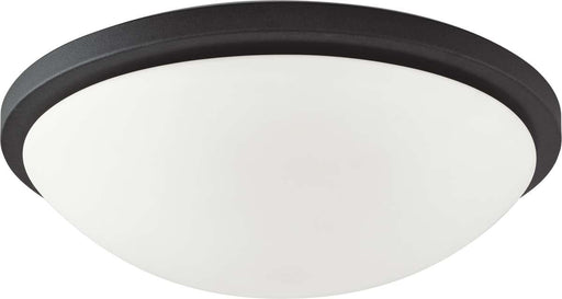 Flush Mount Nuvo 62-1442 Button LED 11 in. - Flush Mount Fixture - Black Finish Nuvo