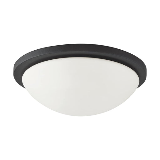 Flush Mount Nuvo 62-1443 Button LED 13 in. - Flush Mount Fixture - Black Finish Nuvo