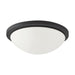 Flush Mount Nuvo 62-1443 Button LED 13 in. - Flush Mount Fixture - Black Finish Nuvo