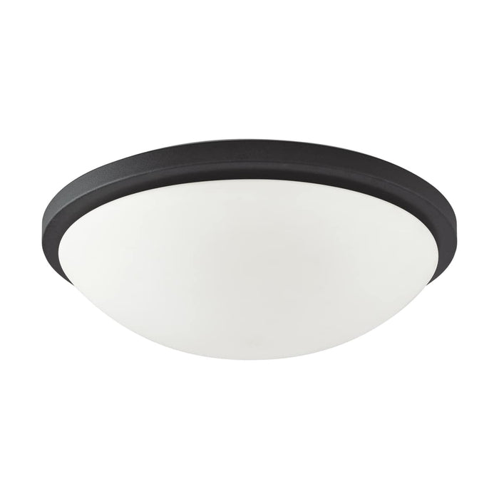 Flush Mount Nuvo 62-1444 Button LED 17 in. - Flush Mount Fixture - Black Finish Nuvo