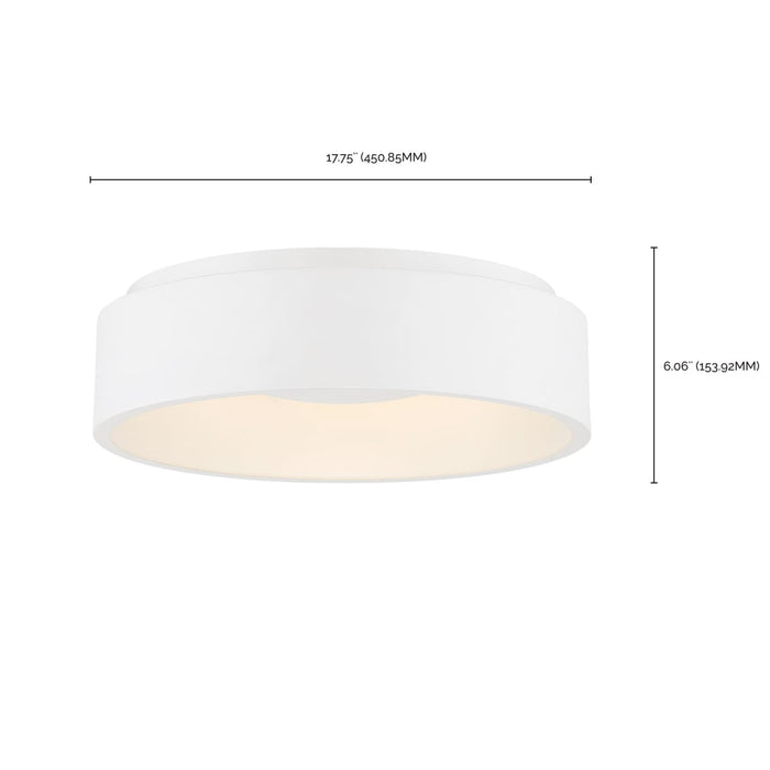 Flush Mount Nuvo 62-1451 Orbit - 20W LED Flush Mount - White Finish Nuvo