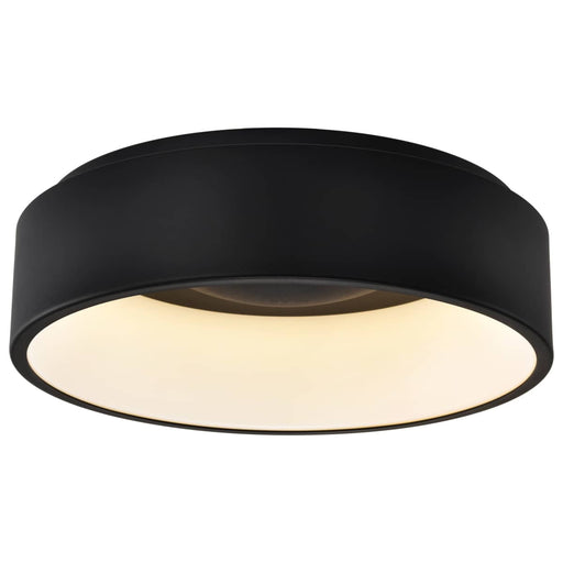 Flush Mount Nuvo 62-1452R1 Orbit - 20 Watt LED Flush Mount - CCT Selectable 3000K/4000K/5000K - Black Finish Nuvo