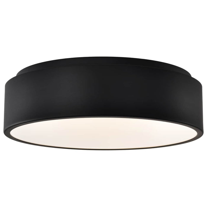 Flush Mount Nuvo 62-1452R1 Orbit - 20 Watt LED Flush Mount - CCT Selectable 3000K/4000K/5000K - Black Finish Nuvo