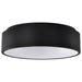 Flush Mount Nuvo 62-1452R1 Orbit - 20 Watt LED Flush Mount - CCT Selectable 3000K/4000K/5000K - Black Finish Nuvo