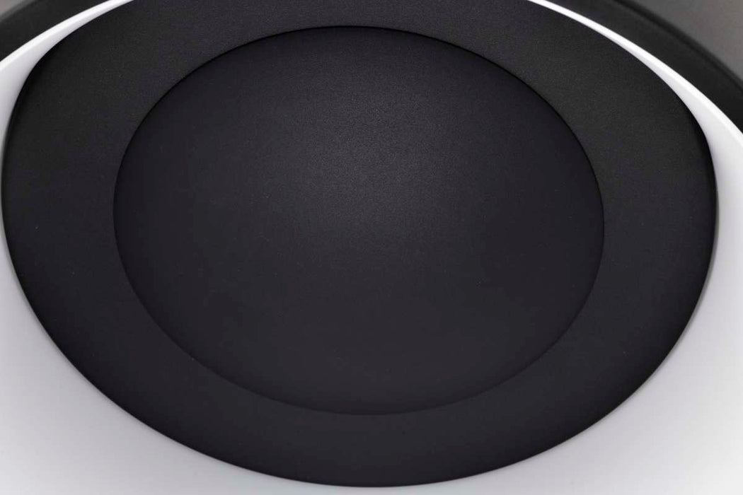 Flush Mount Nuvo 62-1452R1 Orbit - 20 Watt LED Flush Mount - CCT Selectable 3000K/4000K/5000K - Black Finish Nuvo