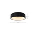 Flush Mount Nuvo 62-1452R1 Orbit - 20 Watt LED Flush Mount - CCT Selectable 3000K/4000K/5000K - Black Finish Nuvo