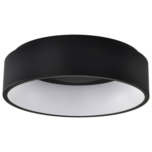 Flush Mount Nuvo 62-1452R1 Orbit - 20 Watt LED Flush Mount - CCT Selectable 3000K/4000K/5000K - Black Finish Nuvo