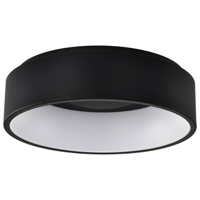 Flush Mount Nuvo 62-1452R1 Orbit - 20 Watt LED Flush Mount - CCT Selectable 3000K/4000K/5000K - Black Finish Nuvo