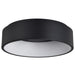 Flush Mount Nuvo 62-1452 Orbit - 20W LED Flush Mount - Black Finish Nuvo
