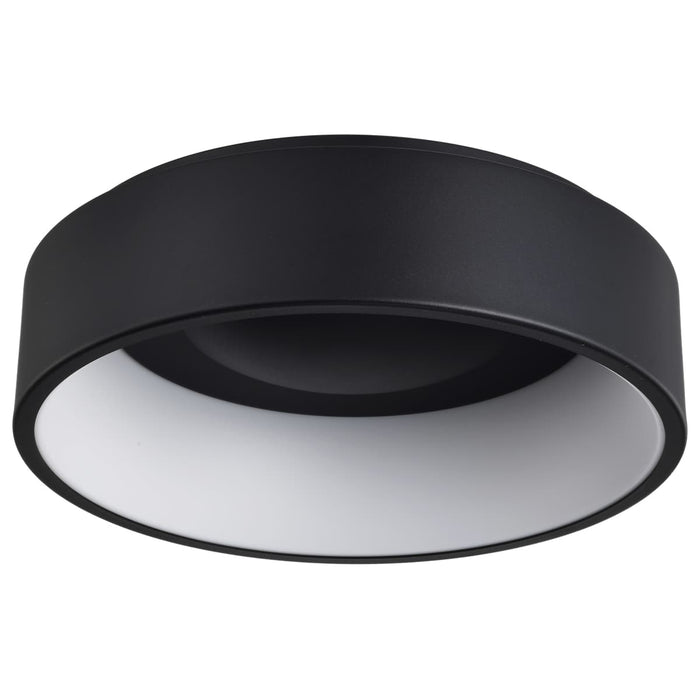 Flush Mount Nuvo 62-1452 Orbit - 20W LED Flush Mount - Black Finish Nuvo