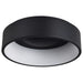 Flush Mount Nuvo 62-1452 Orbit - 20W LED Flush Mount - Black Finish Nuvo