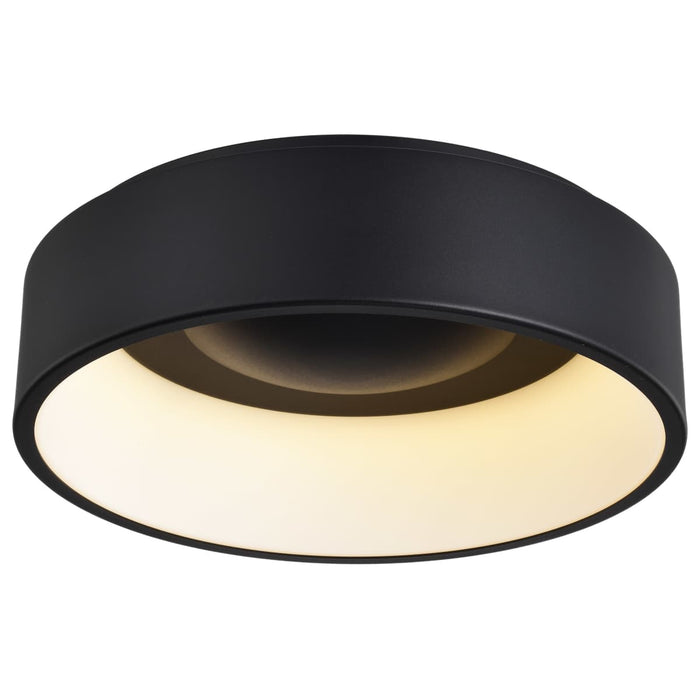 Flush Mount Nuvo 62-1452 Orbit - 20W LED Flush Mount - Black Finish Nuvo