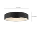 Flush Mount Nuvo 62-1452 Orbit - 20W LED Flush Mount - Black Finish Nuvo
