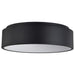 Flush Mount Nuvo 62-1452 Orbit - 20W LED Flush Mount - Black Finish Nuvo