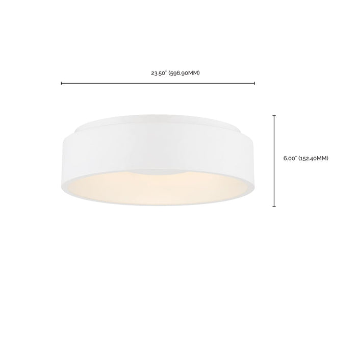 Flush Mount Nuvo 62-1453 Orbit - 30W LED Flush Mount - White Finish Nuvo