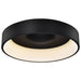 Flush Mount Nuvo 62-1454R1 Orbit - 30 Watt LED Flush Mount - CCT Selectable 3000K/4000K/5000K - Black Finish Nuvo