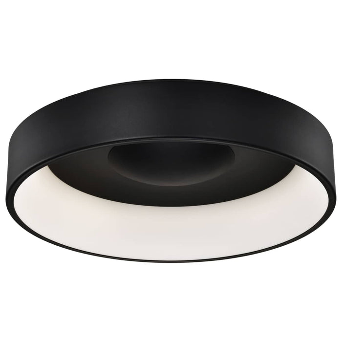 Flush Mount Nuvo 62-1454R1 Orbit - 30 Watt LED Flush Mount - CCT Selectable 3000K/4000K/5000K - Black Finish Nuvo
