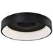 Flush Mount Nuvo 62-1454R1 Orbit - 30 Watt LED Flush Mount - CCT Selectable 3000K/4000K/5000K - Black Finish Nuvo